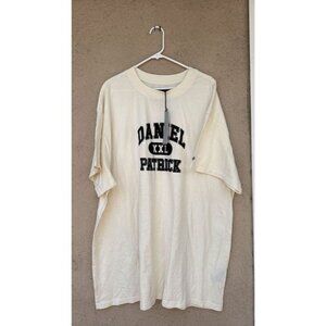 Daniel Patrick 3XL Shirt Men's Off White New Designer Logo!